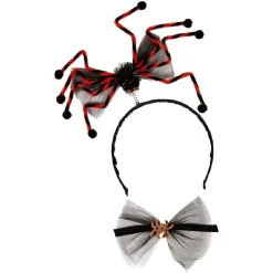 Serre tête adulte Halloween araignée géante et tour de cou