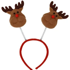 Serre tête de noël pour enfant en tissu