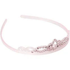 Serre-tête enfant rose avec strass