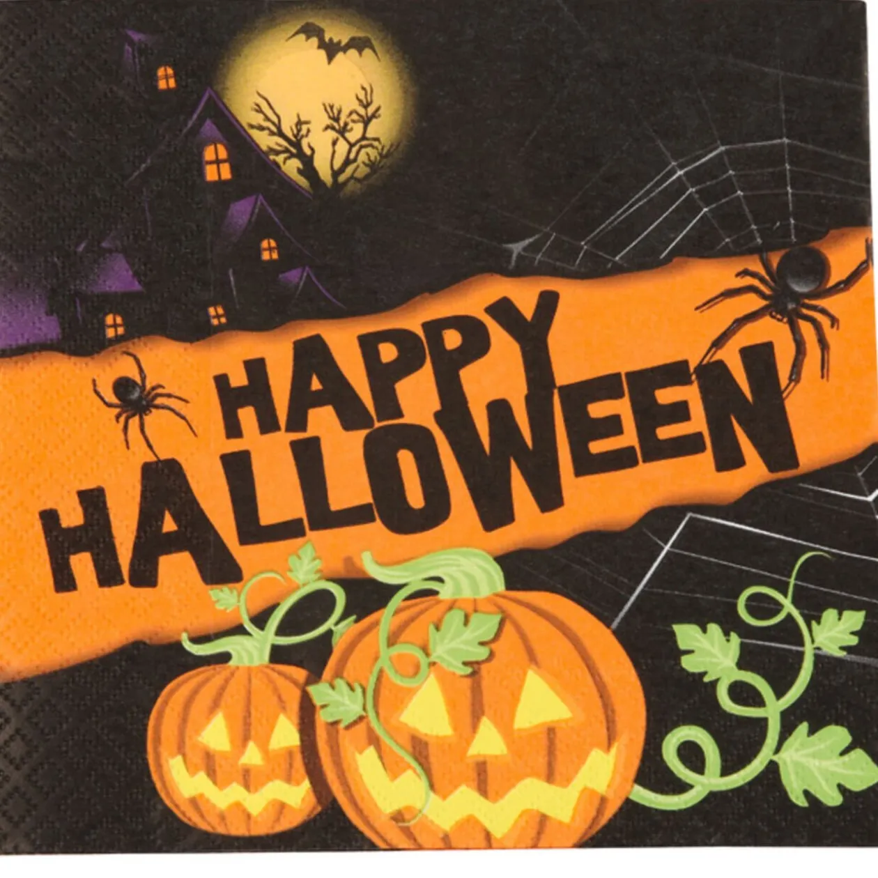 Service de table jetable Halloween