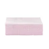 Serviette carré unie rose pâle 2 plis en papier x50