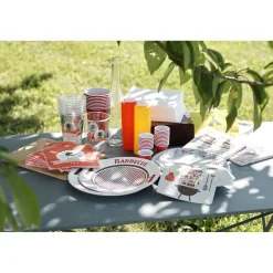 Serviette carrée blanche Tex Touch 2 plis en papier x40