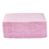 Serviette carrée rose 2 plis en papier x40