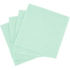 Serviette cocktail 2 plis en papier vert pastel x40