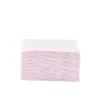 Serviette cocktail carrée rose pâle 2 plis en papier x40