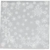 Serviette de Noël en papier motif pluie de flocons x 20