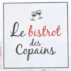 Serviette en papier 3 plis décor Bistrot x20