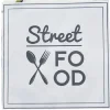 Serviette en papier 3 plis design Street Food x20