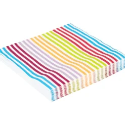 Serviette en papier arc en ciel x20