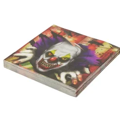 Serviette en papier circus Halloween x20