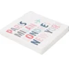 Serviette en papier design city x20