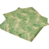 Serviette en papier double point imprimé nature x20