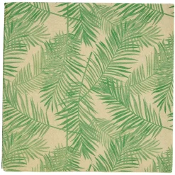 Serviette en papier double point imprimé nature x20