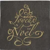 Serviette en papier motif "Joyeux Noel" x20