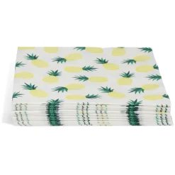 Serviette en papier motif ananas x20