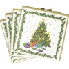 Serviette en papier motif Sapin de Noël x50