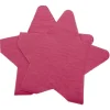 Serviette en papier étoile rouge x10