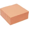 Serviette jetable 33x33cm Terracotta x40
