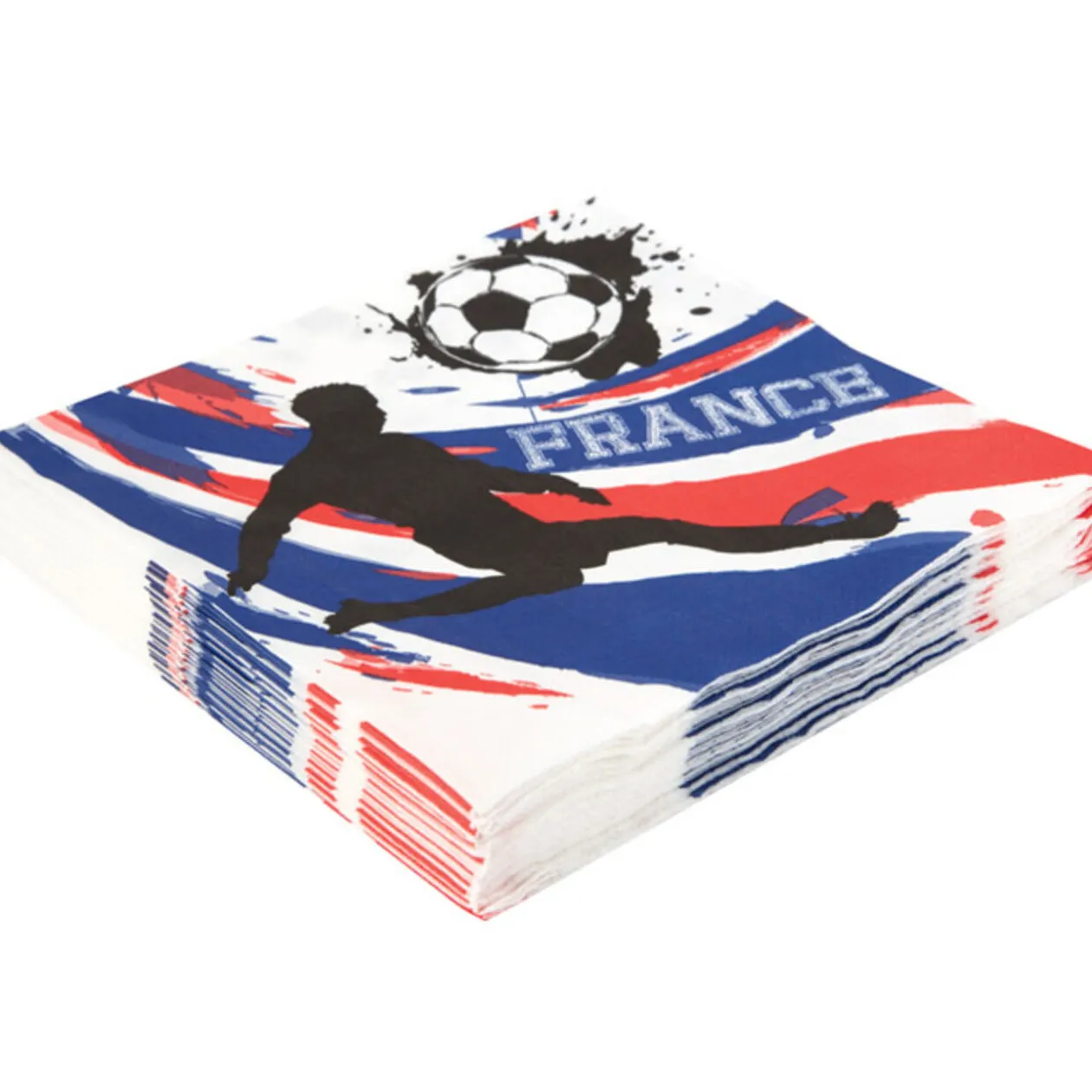 Serviette papier Coupe du monde foot France x20