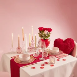 Serviette range couverts 40cm rouge x20