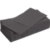 Serviette range couverts 40cm noir x20