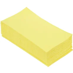 Serviette range couverts 40cm jaune canari x20