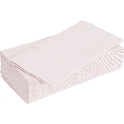 Serviette range couverts 40cm rose pâle x20