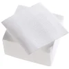 Serviettes cocktail carrée 2 plis Tex Touch blanche x50
