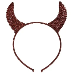 Set de diablesse fourche et cornes à paillettes