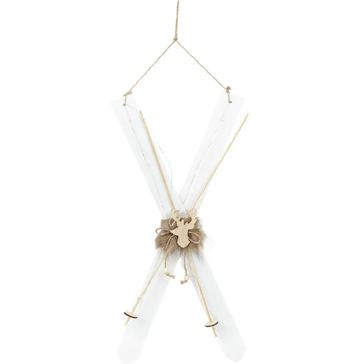 Ski en bois à suspendre, 2 modèles