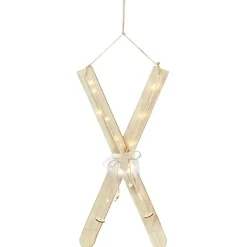 Ski en bois à suspendre, 2 modèles