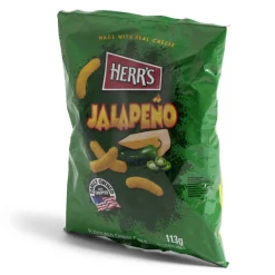 Snacks Herr's Jalapeño saveur fromage épicé 113gr