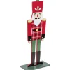 Soldat Casse-Noisette rouge déco de Noël à poser
