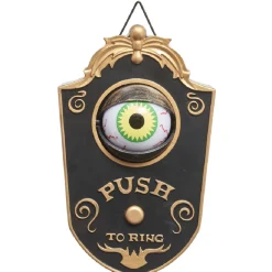 Sonnette de porte Halloween oeil qui bouge