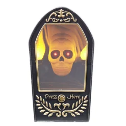 Sonnette miroir animé Halloween