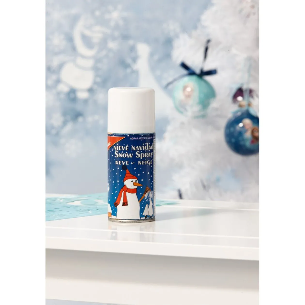 Spray neige artificielle