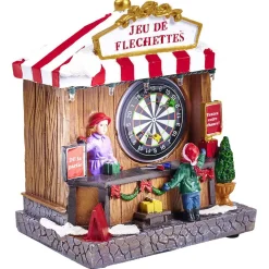 Stand de jeux de fête foraine animé lumineux musical Village de Noël