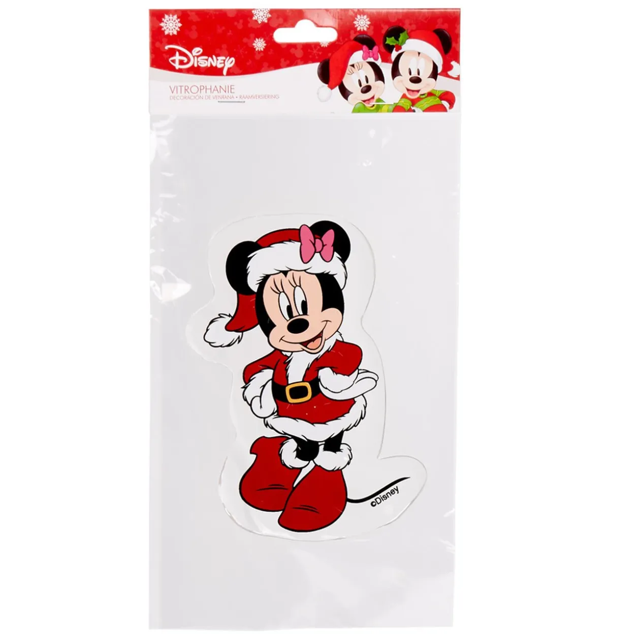 Sticker Minnie mère Noël Disney