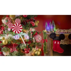 Sucette déco Noël Disney Mickey H36cm