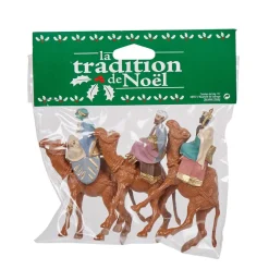 Sujet roi mage sur chameau x3