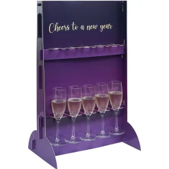 Support DIY pour flûte à champagne