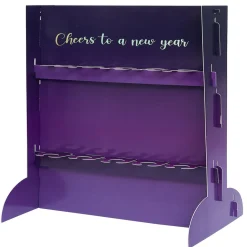 Support DIY pour flûte à champagne