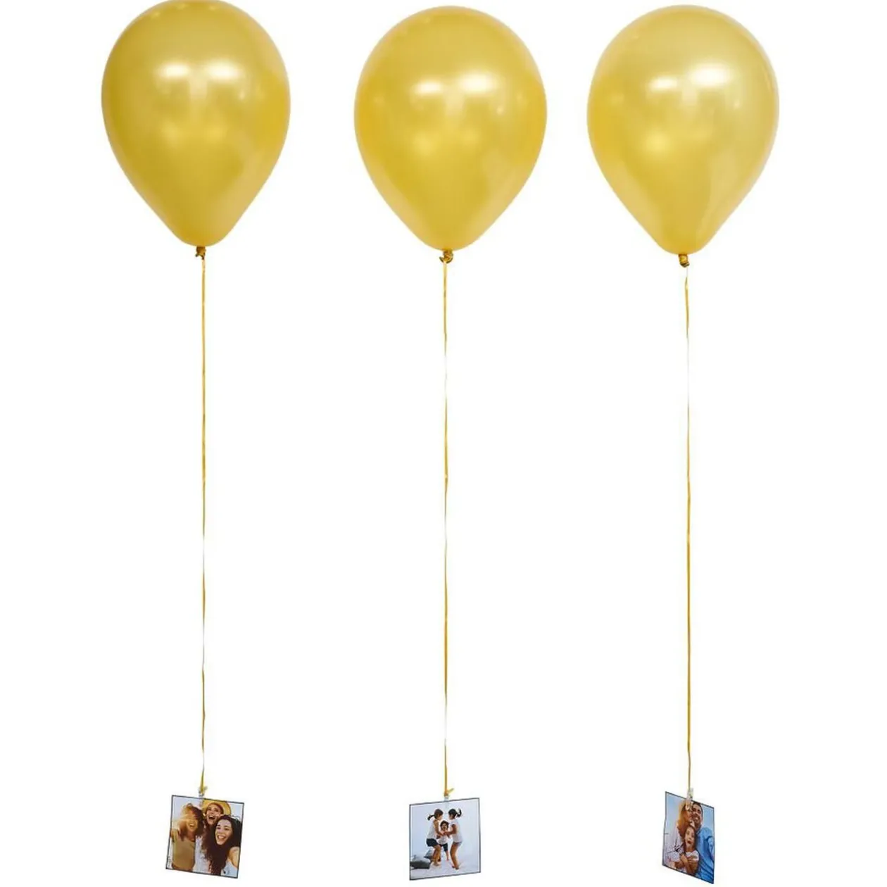 Suspension ballon pour photo x10