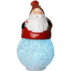 Suspension Boule lumineuse déco Père Noël