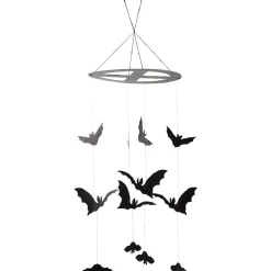Suspension chandelier Halloween chauve-souris L31,8xl29,8cm