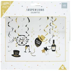 Suspension de fête Nouvel an x 12