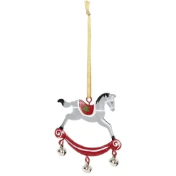 Suspension de Noël Cheval à bascule