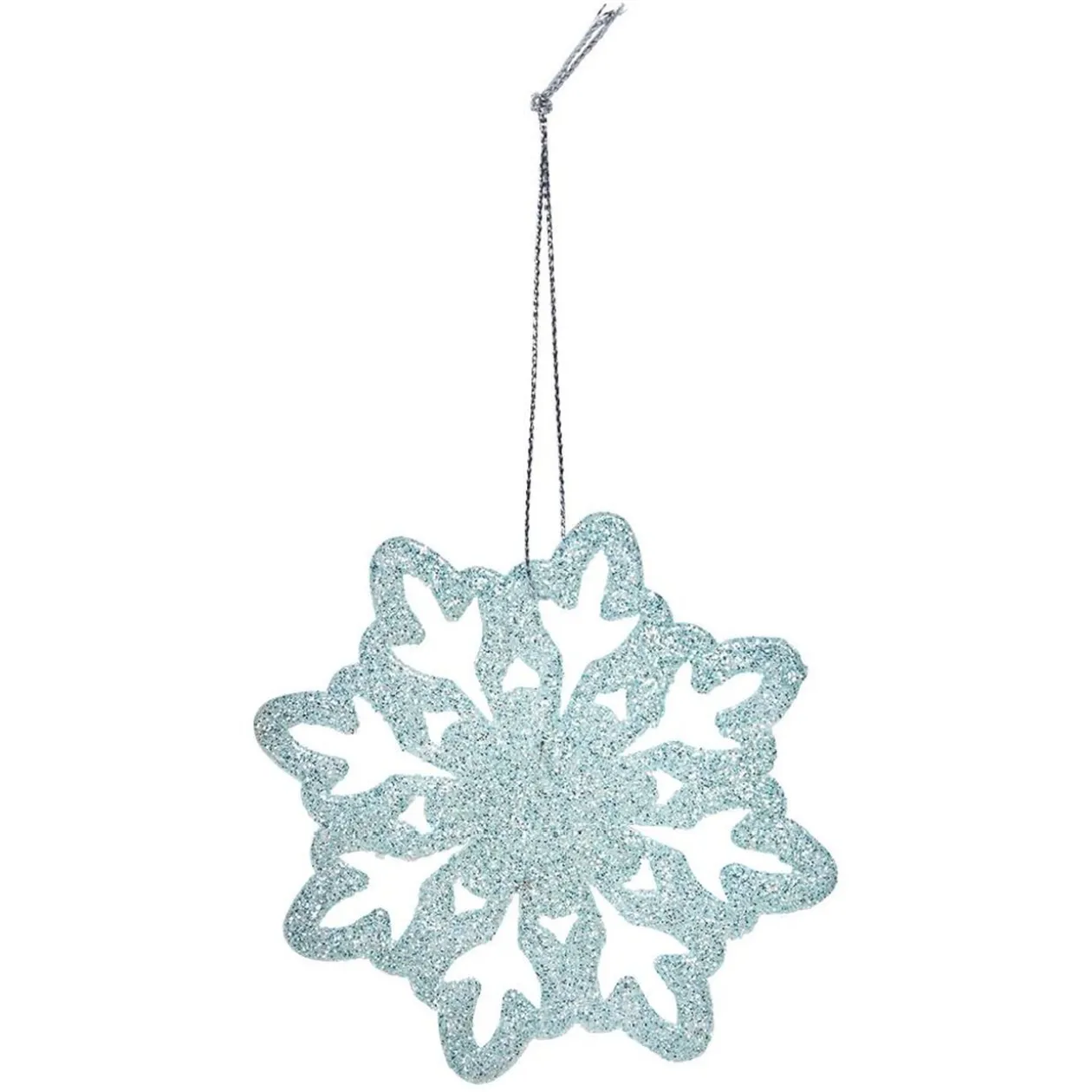 Suspension de Noël en métal doré ou argenté