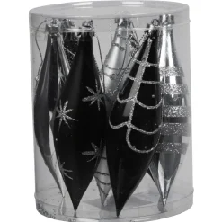 Suspension de Noël forme glaçon x7