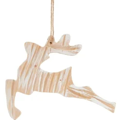 Suspension de Noël motif animal et végétal